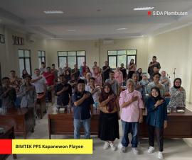 Bimtek PPS Pilkada, Kapanewon Playen, Sukses Digelar